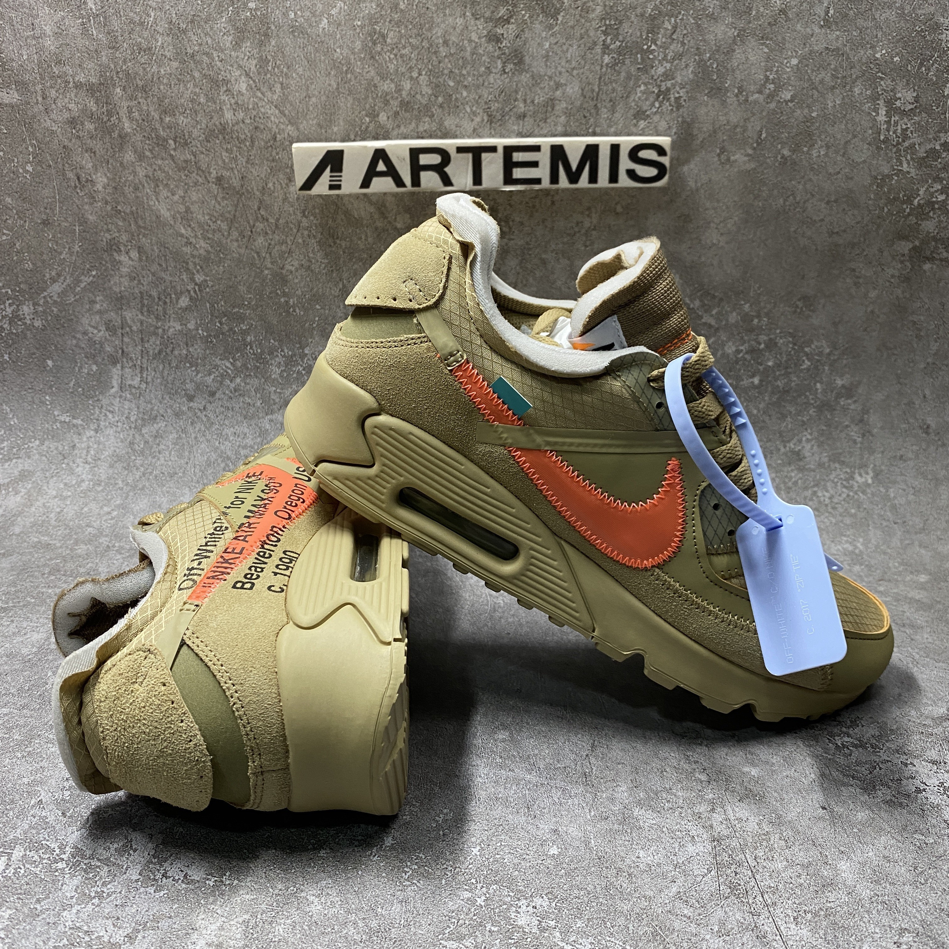Air Max 90 OFF-WHITE Desert Ore