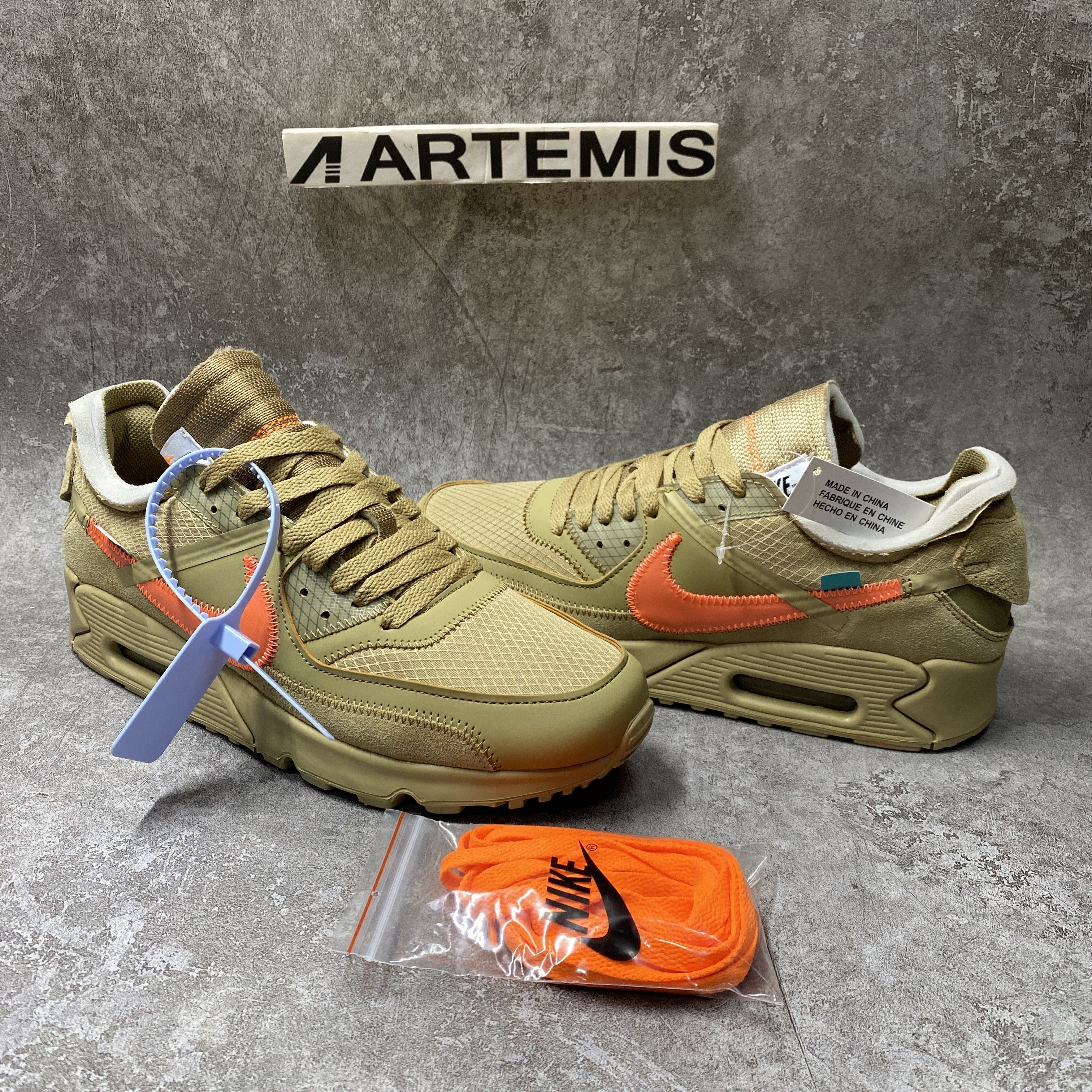 Air Max 90 OFF-WHITE Desert Ore