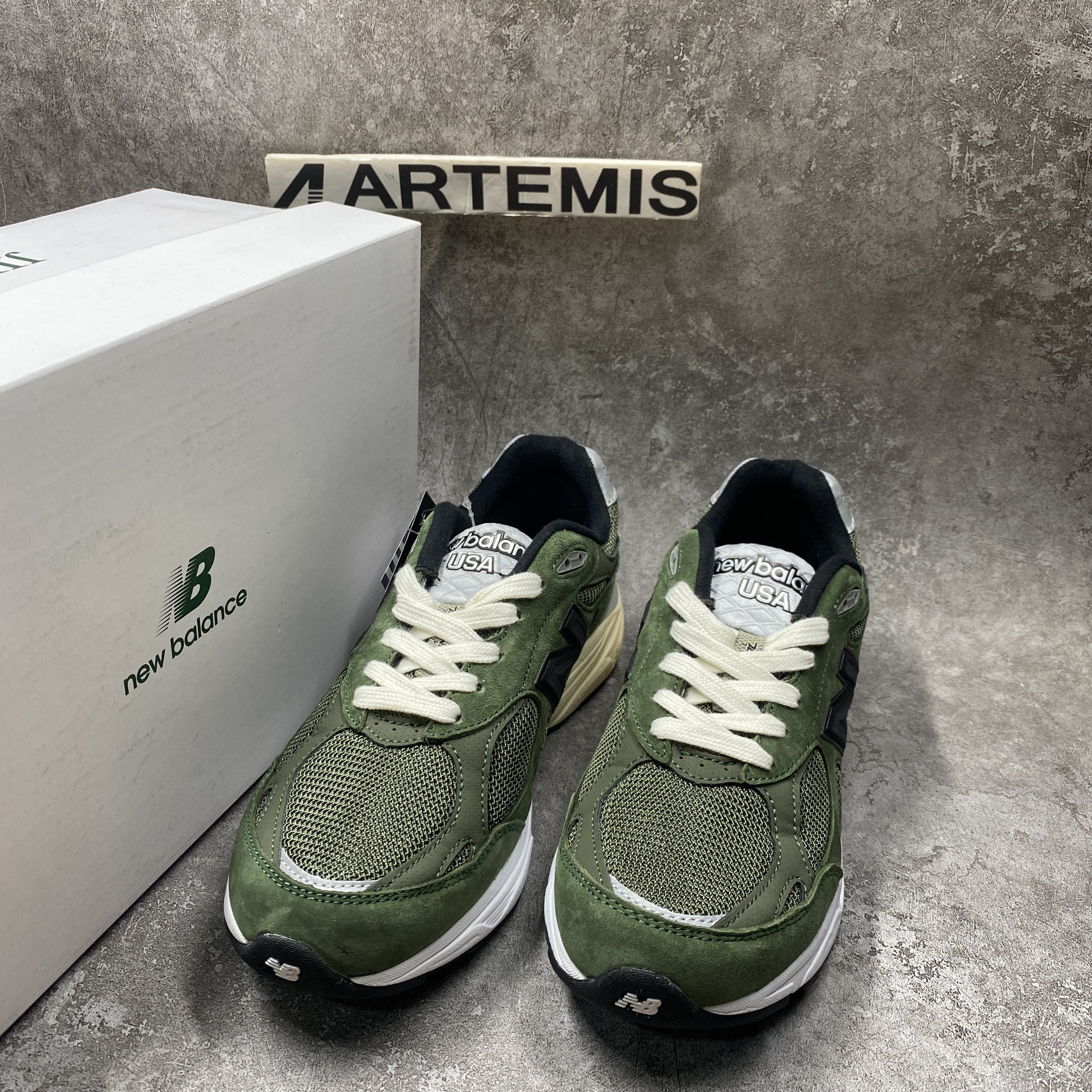 New Balance 990v3 JJJJound Olive