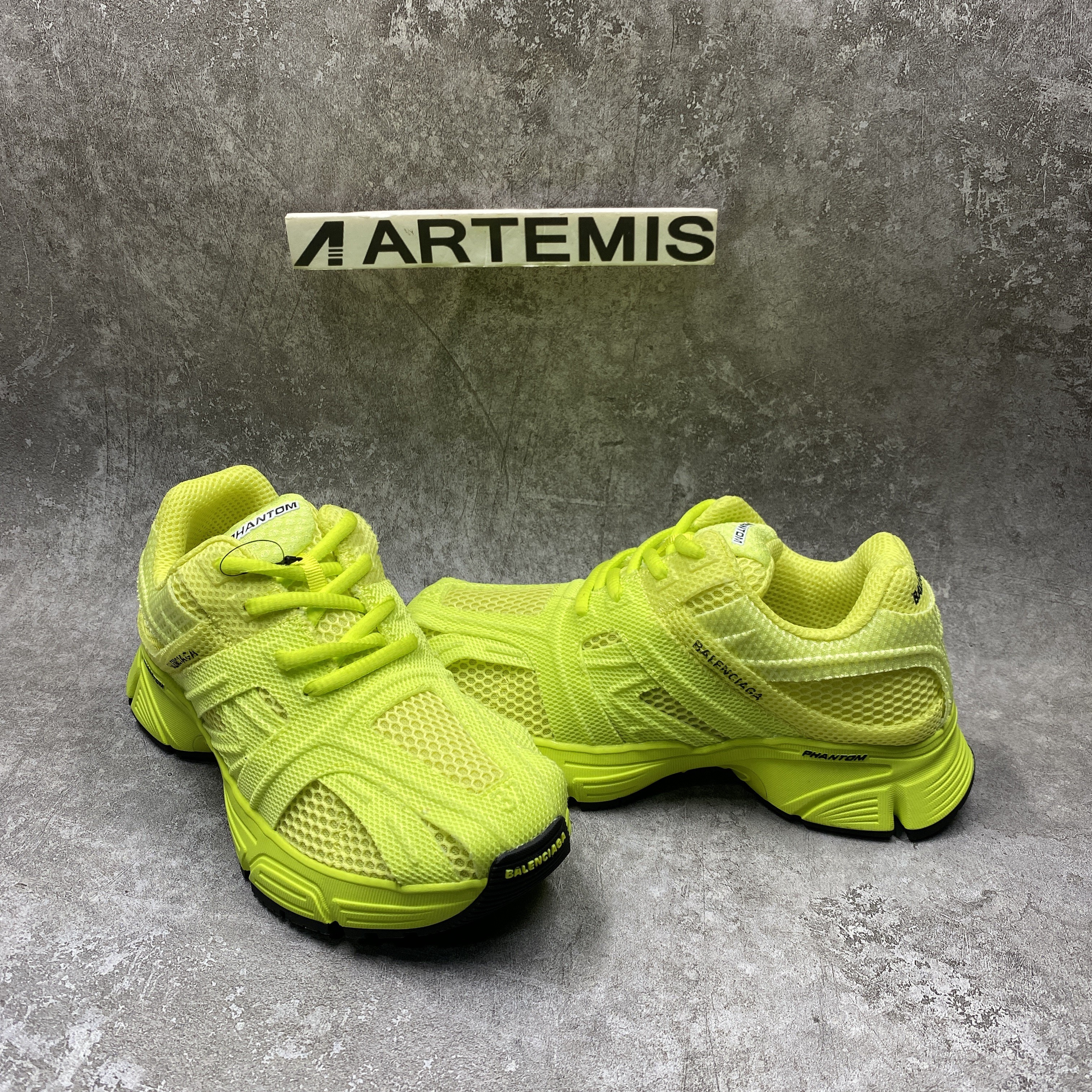 Balenciga Phantom Sneaker Yellow