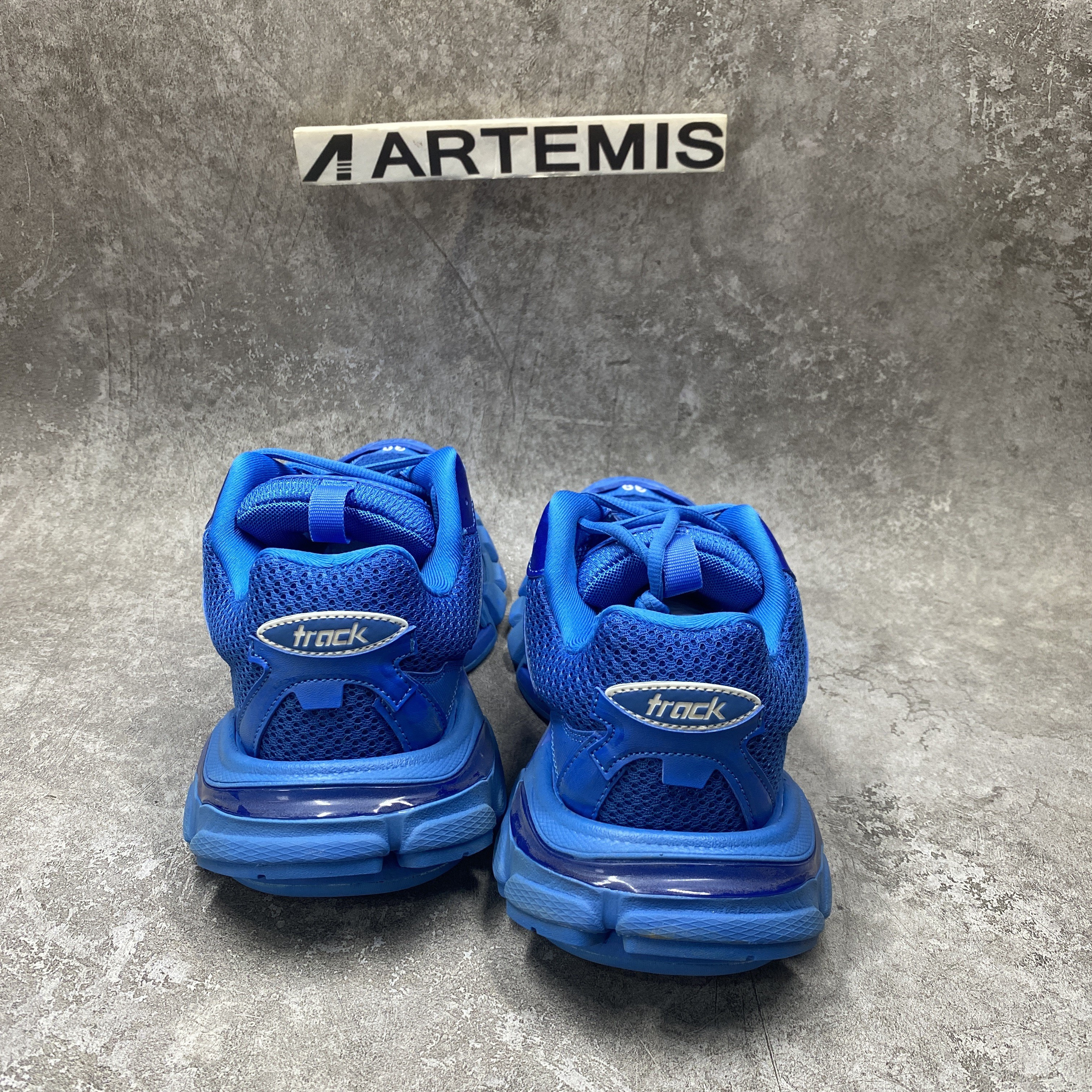 Balenciga Blue Track.3 Blue
