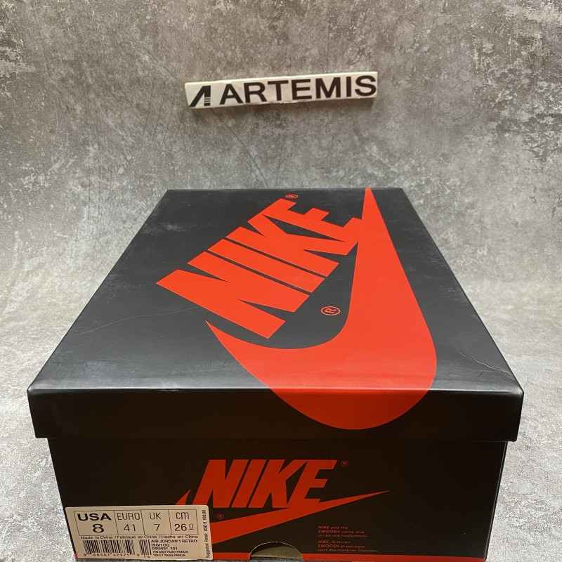 Air Jordan 1 Mid Spli Black White