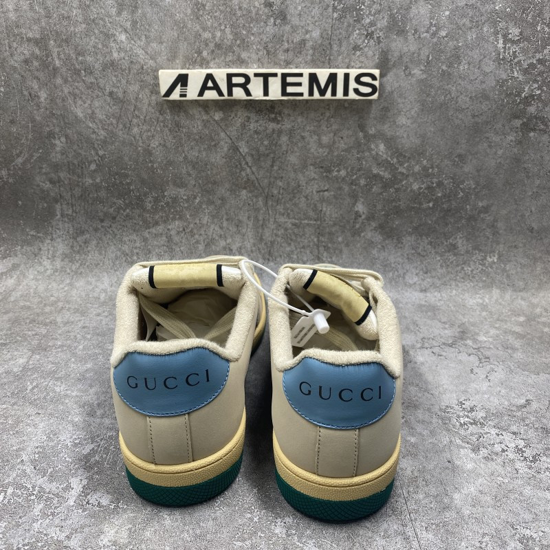 GC Crystal-embellished GG Screener sneakers