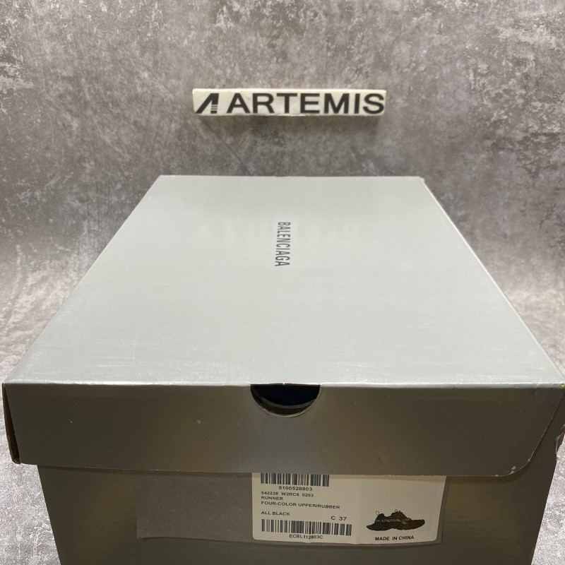 Balenciga 3XL Sneakers in Black