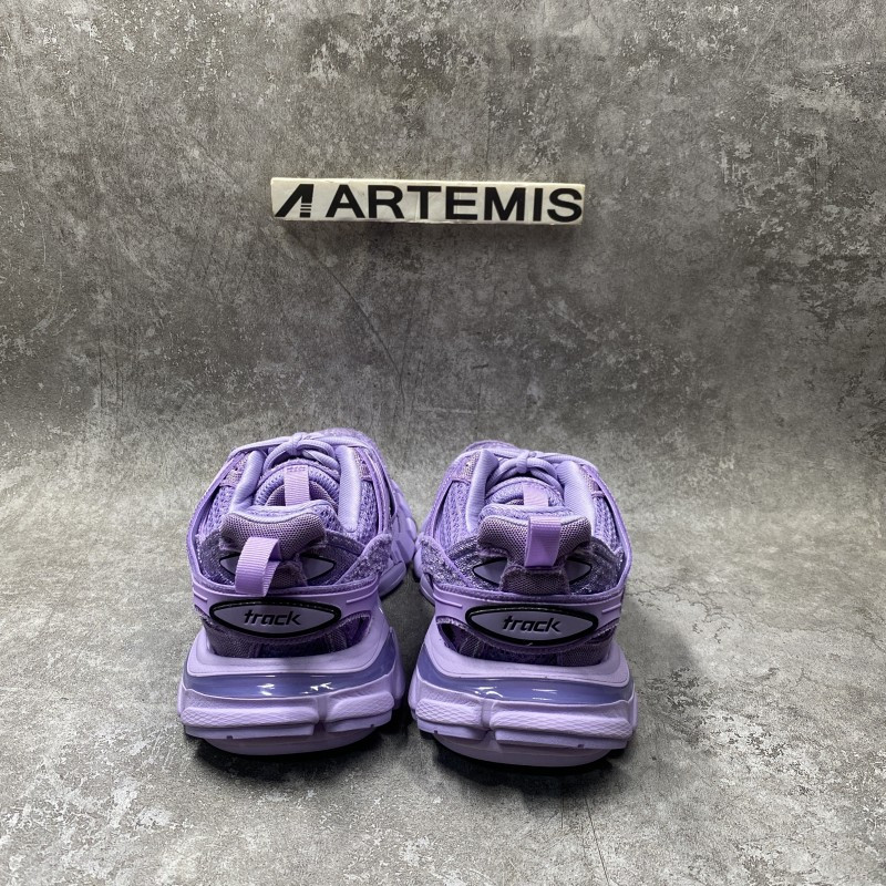 Balenciga Track Sneaker in Light Purple