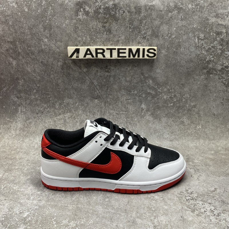 Nike Dunk Low Retro White Black University Red