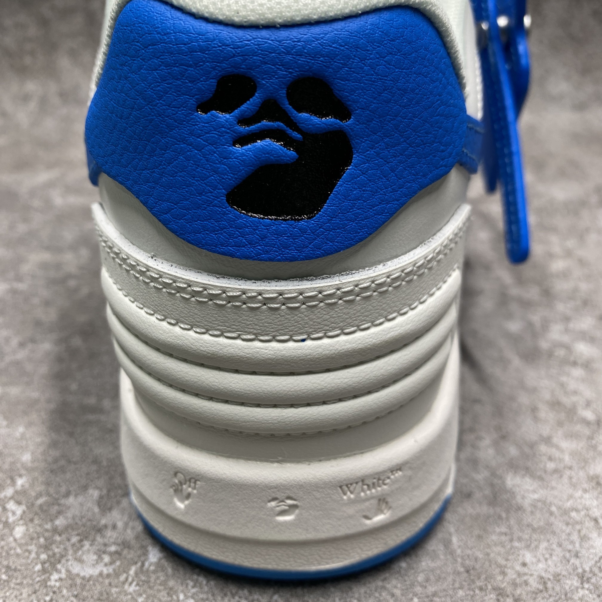 OFF-WHITE Out Of Office OOO Low White Blue