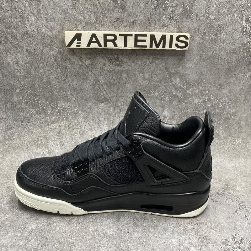 Air Jordan 4 Retro Pony Hair Black
