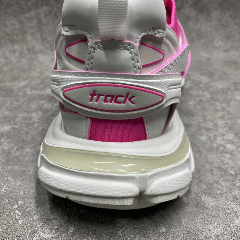 Ba*len*cia*ga track  sock white pink