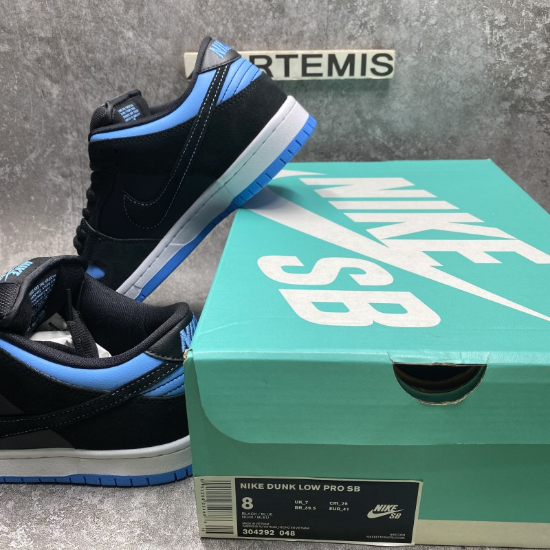 Nike SB Dunk Low Black University Blue