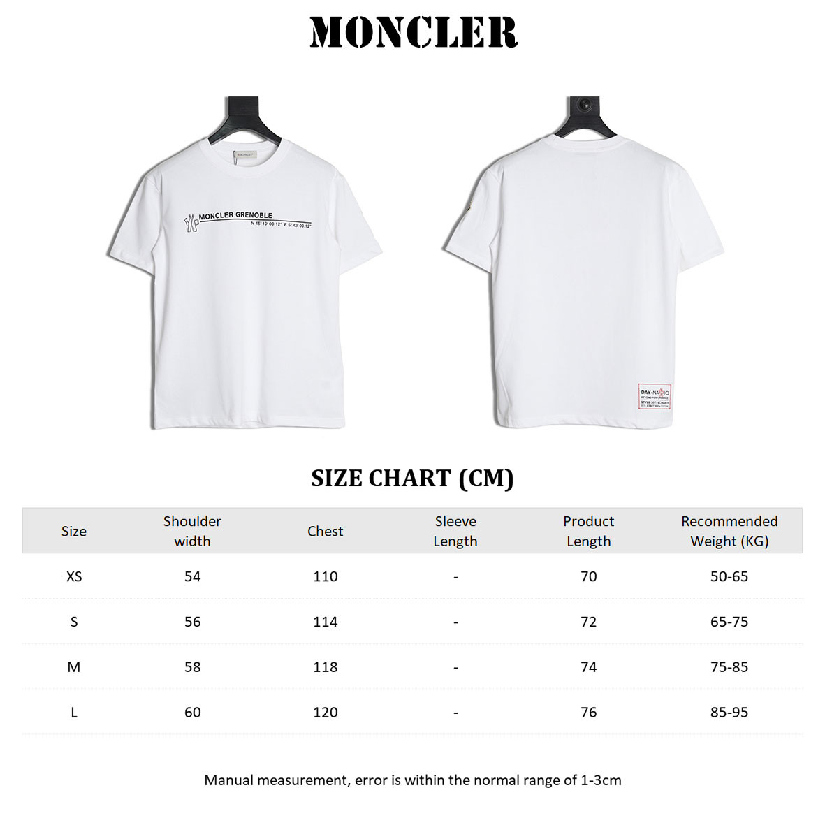 Moncler 25SS Short-sleeved T-shirt