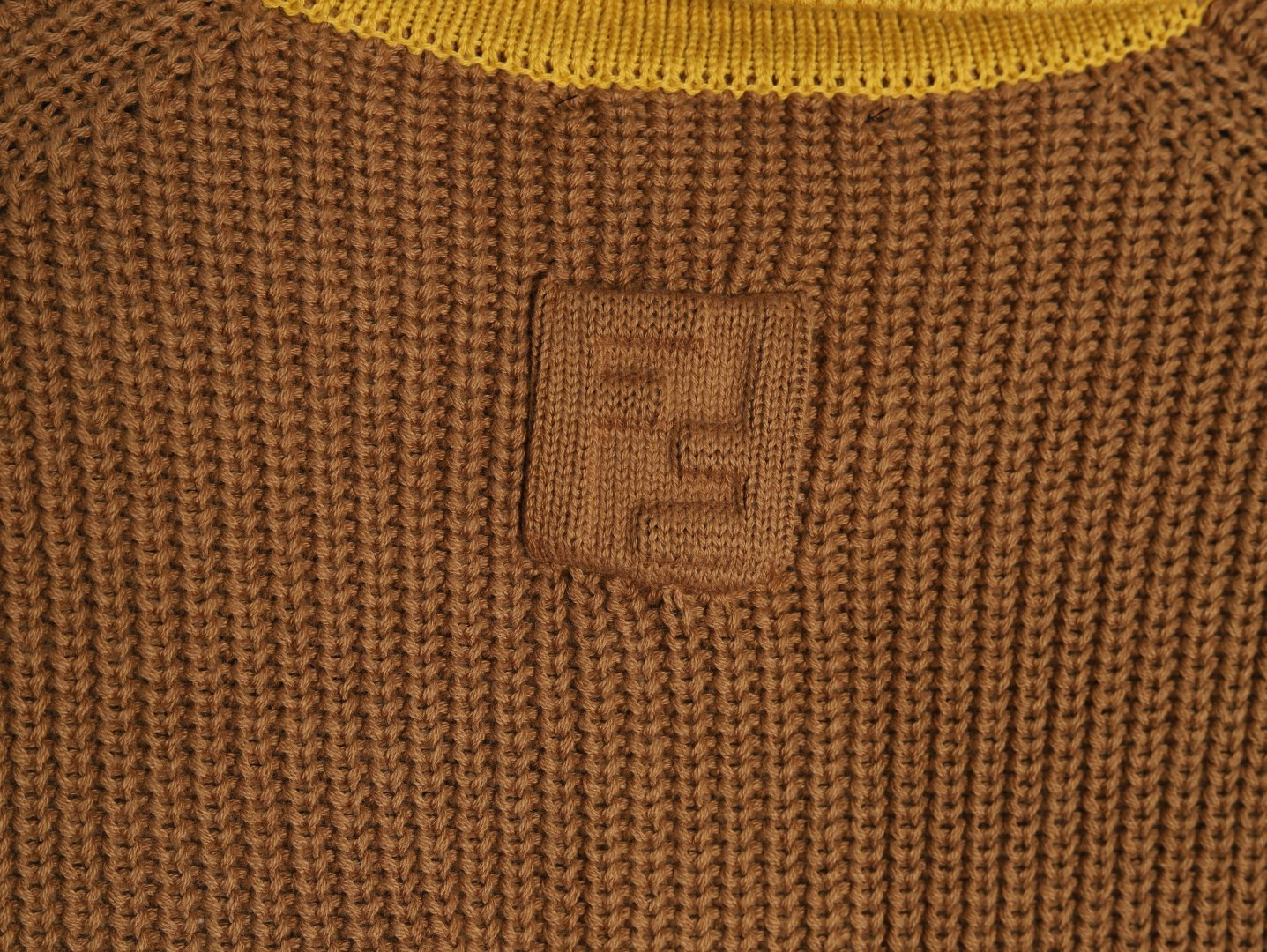 F**di fd knitting short-sleeved