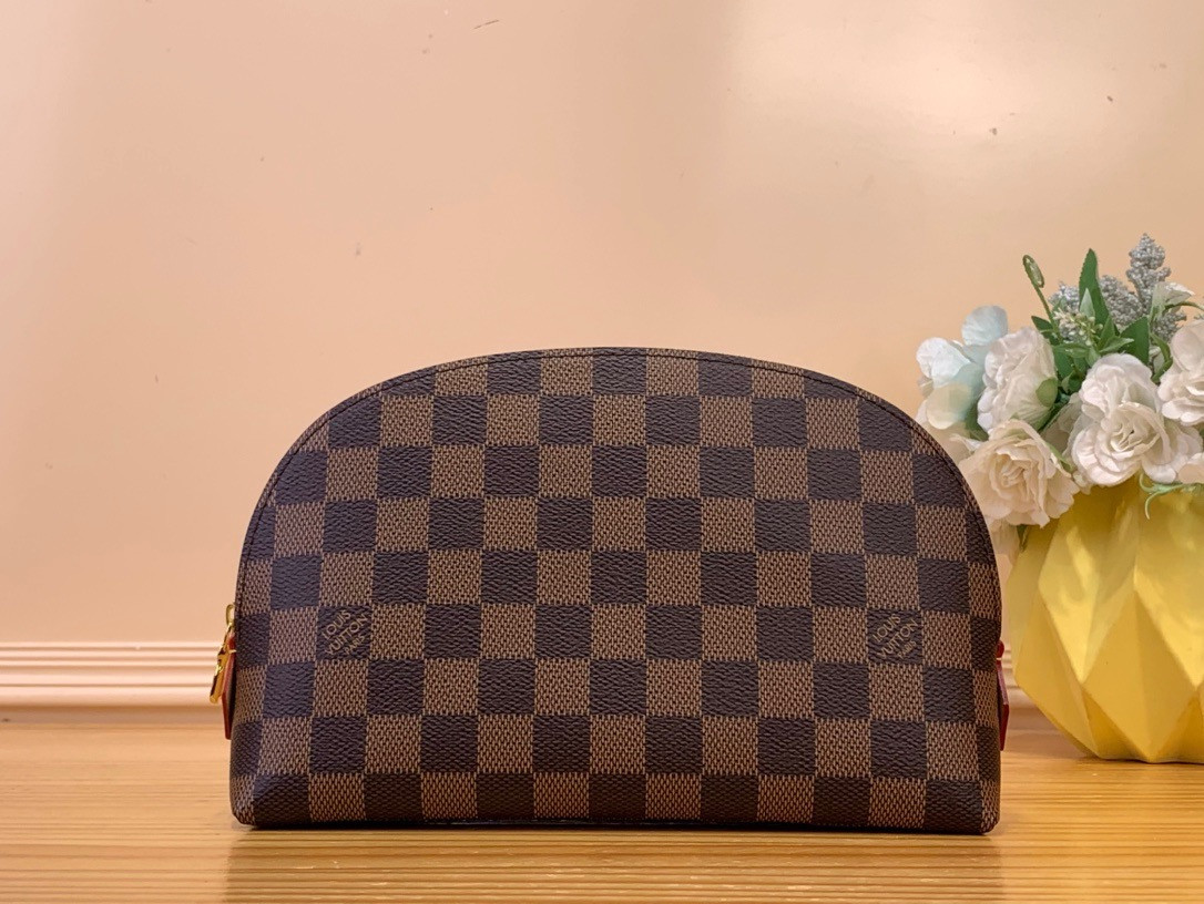 LV Damier Ebene Cosmetic Pouch GM 22×15×6CM