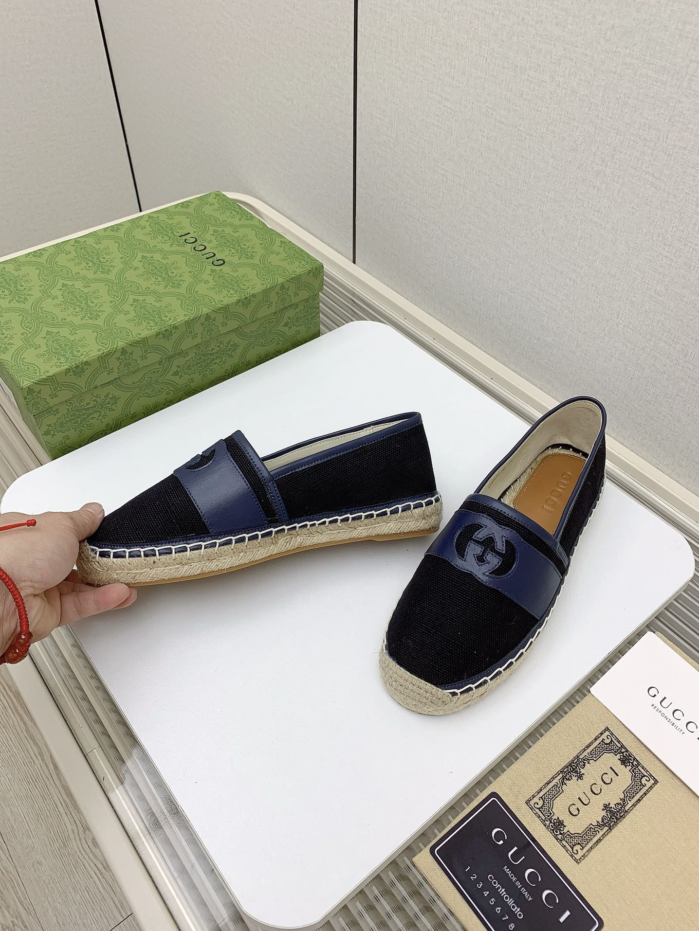 ua G*u*i interlocking g espadrille