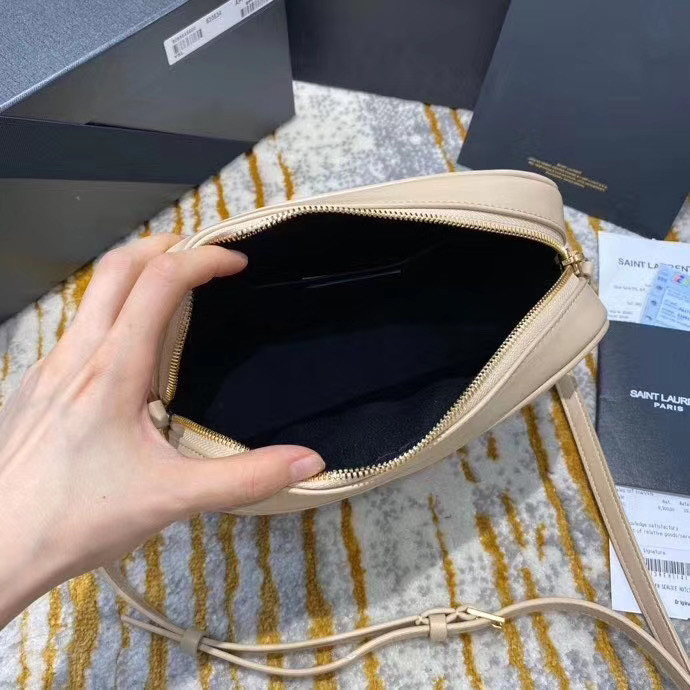Y*L lou camera bag in quilted leather