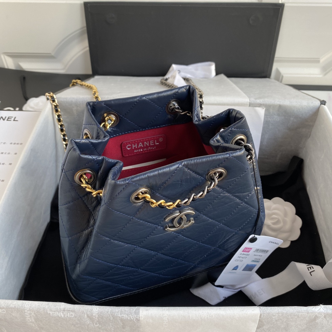 Ch*el cc gabrielle blue 22 x 23 x 11cm