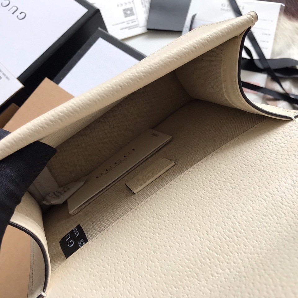 G*u*i dionysus leather mini bag 7.5"wx6"hx2"d