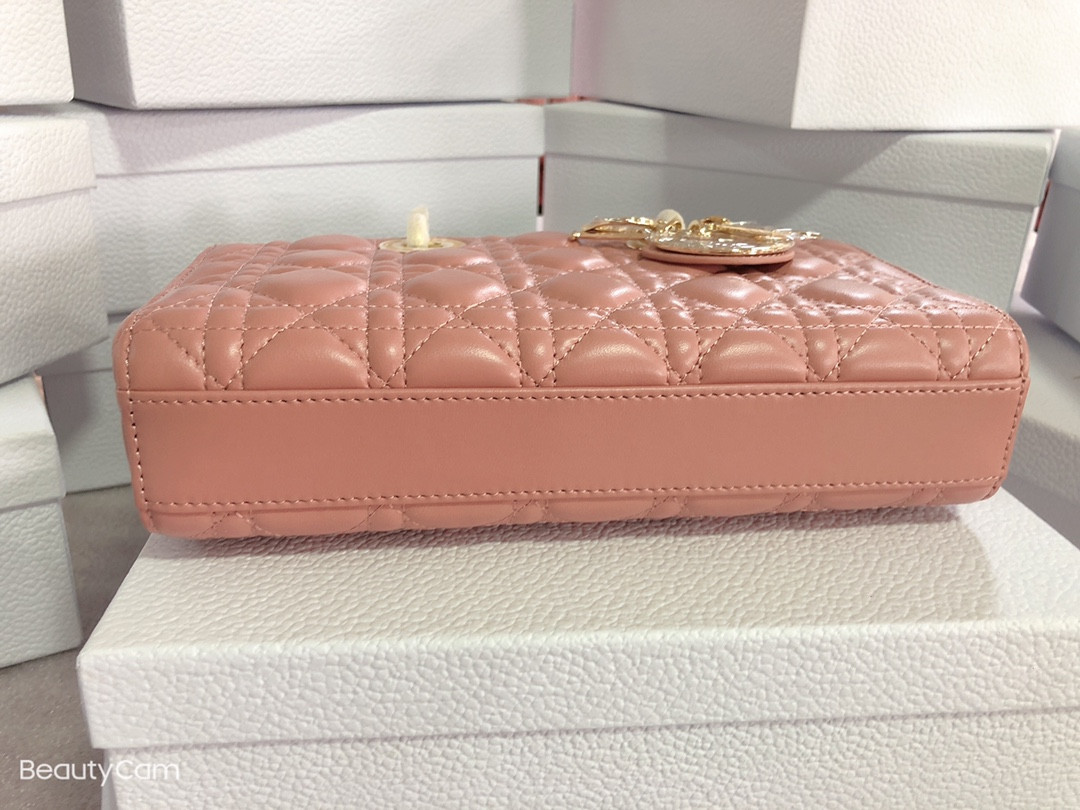 D*or lady d-joy bag medium pink 26 x 13.5 x 5 cm