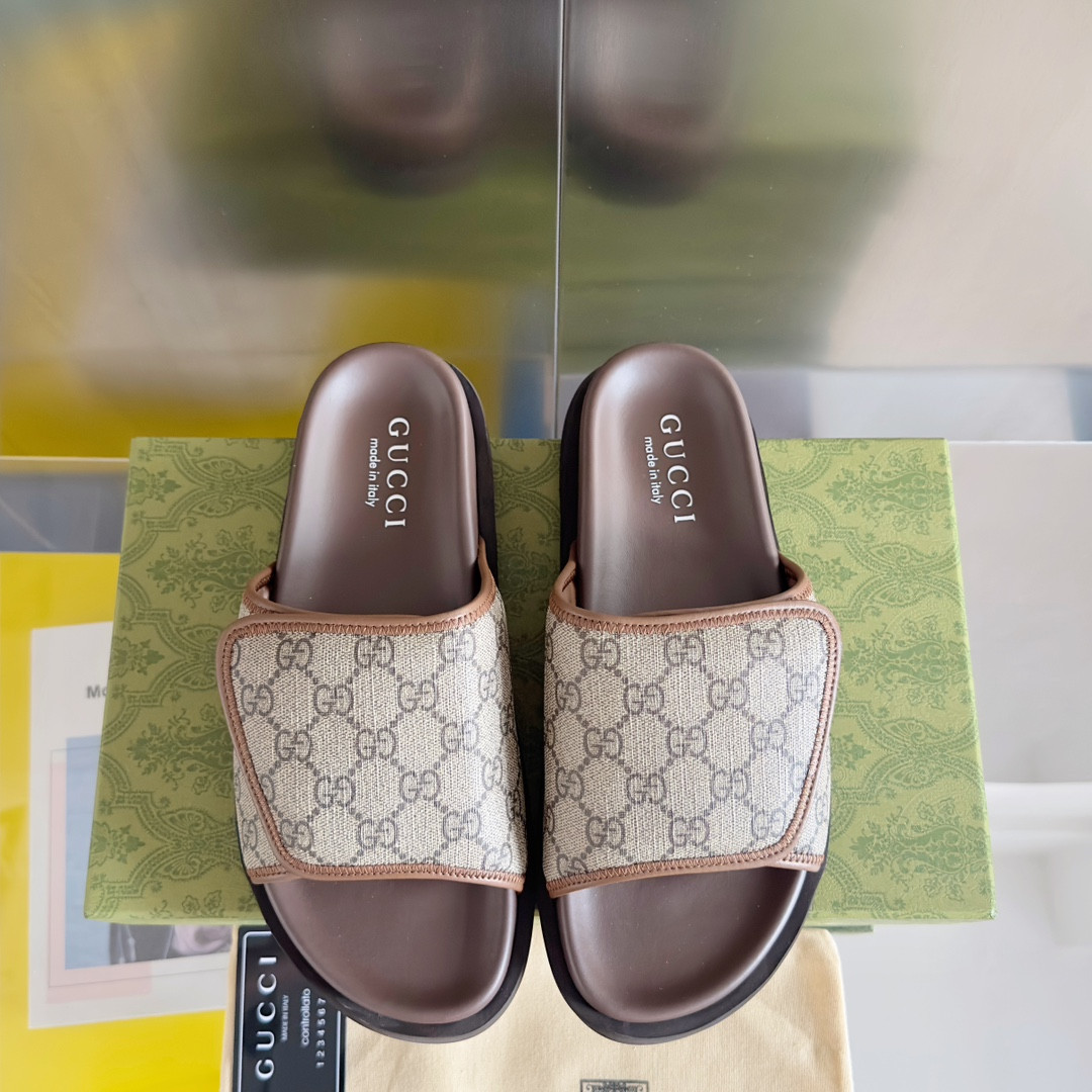 ua G*u*i gg slide sandal