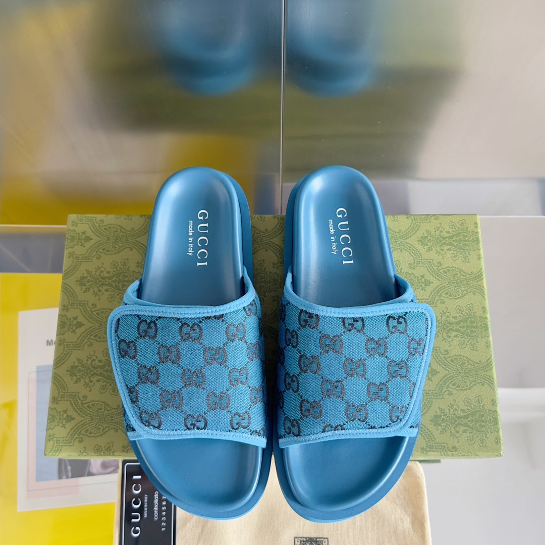 ua G*u*i gg slide sandal