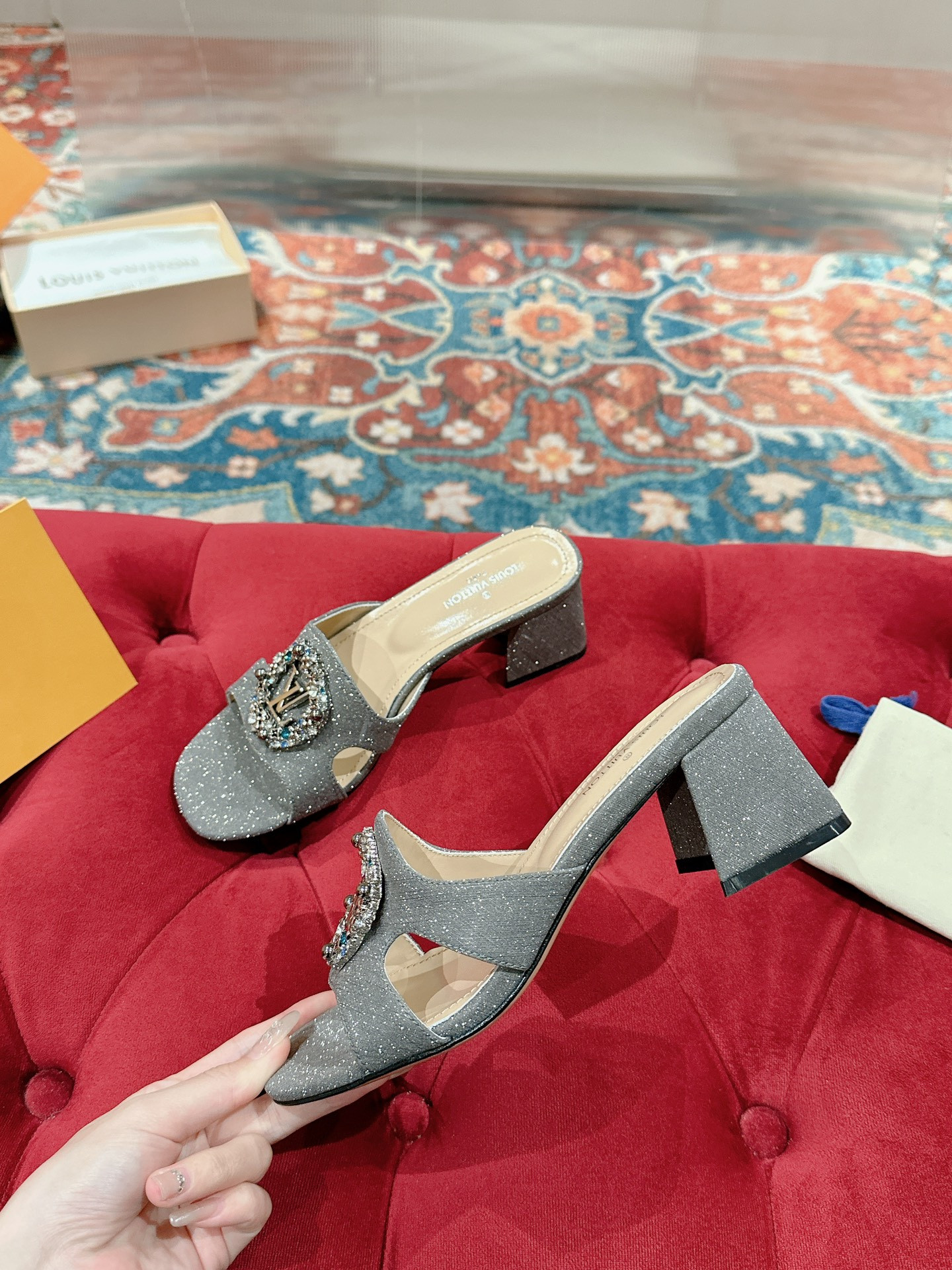 UA LV Heeled Mule