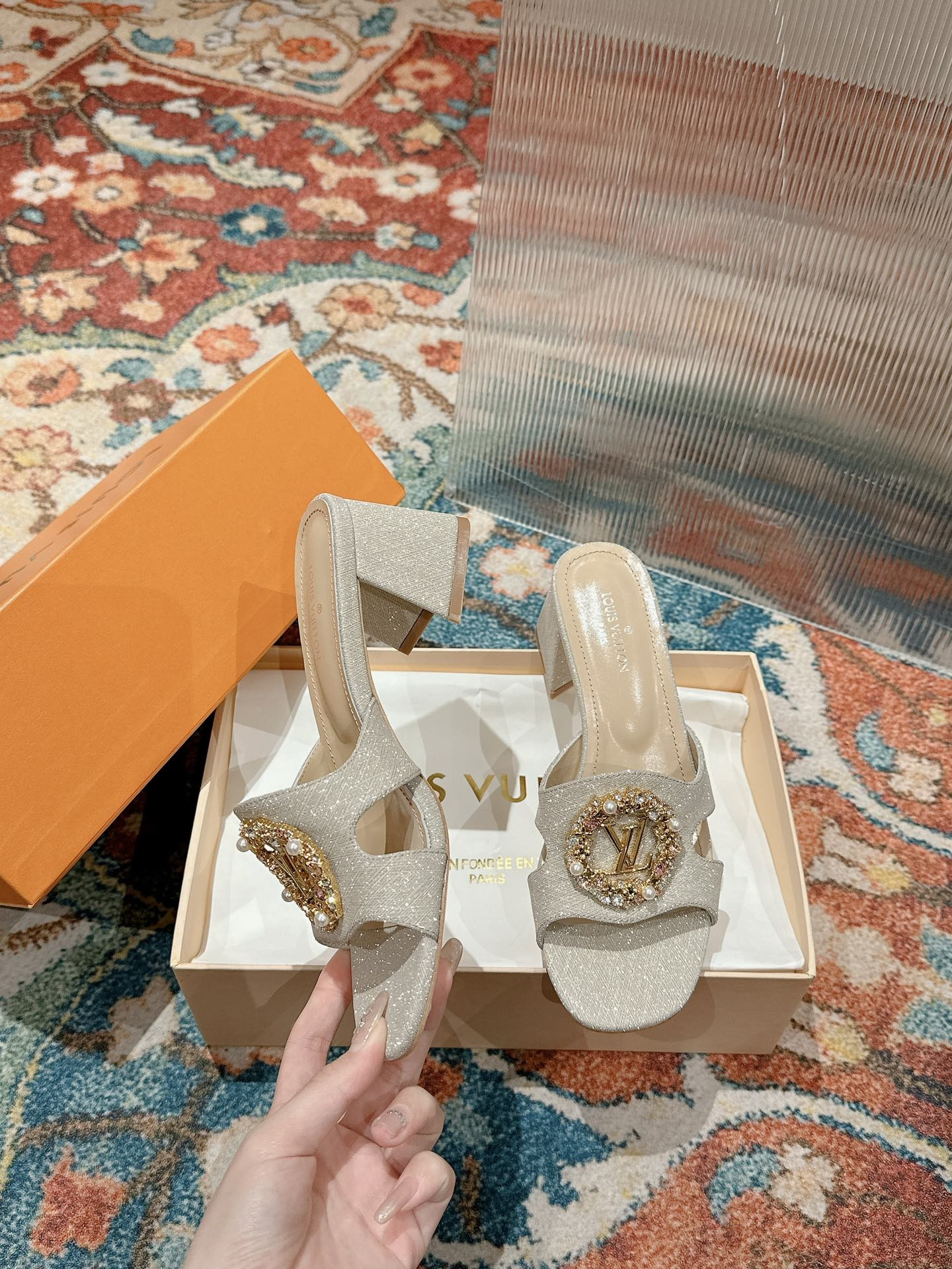 UA LV Heeled Mule