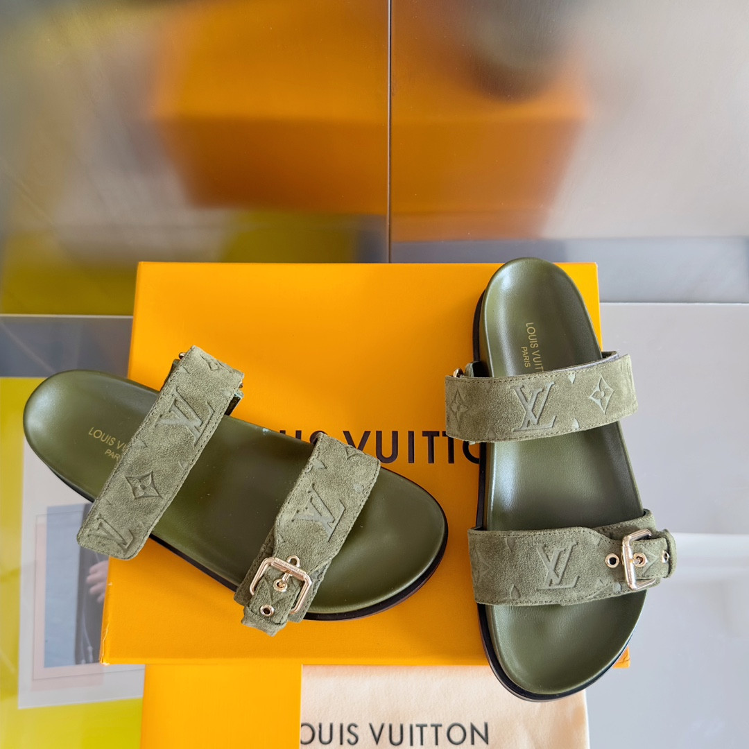 LV Bom Dia Flat Comfort Mule