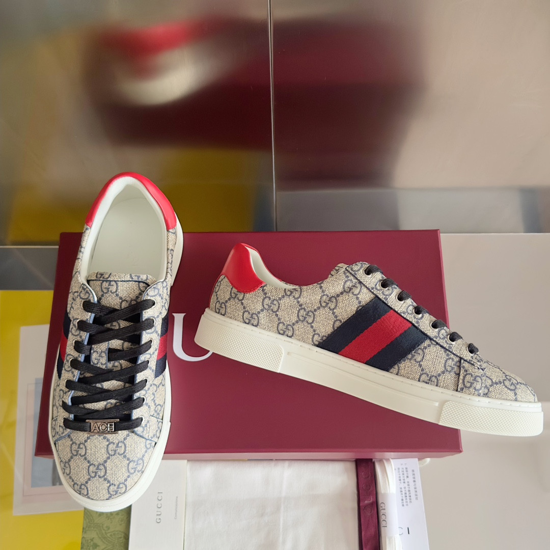 ua G*u*i ace sneaker with web