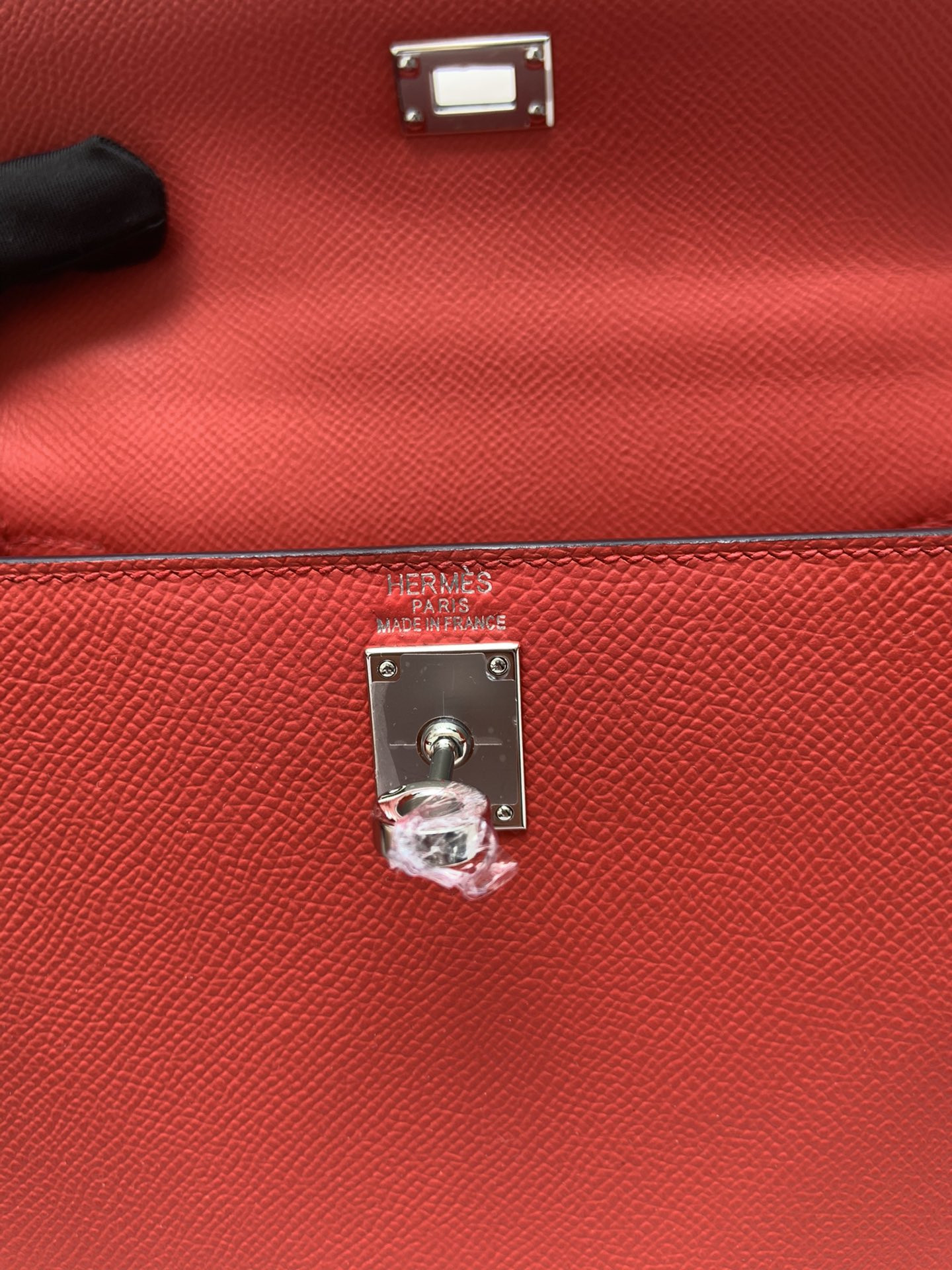 HERMÈS Kelly Silver-tone Hardware 25 28