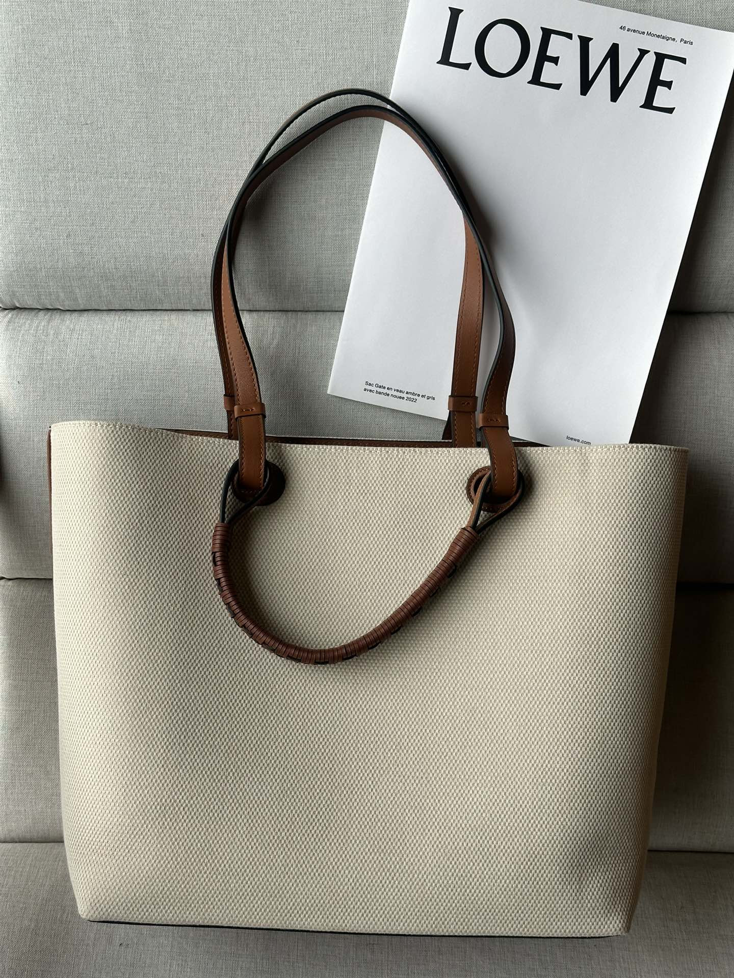 L0ew* anagram tote 32x18x12cm