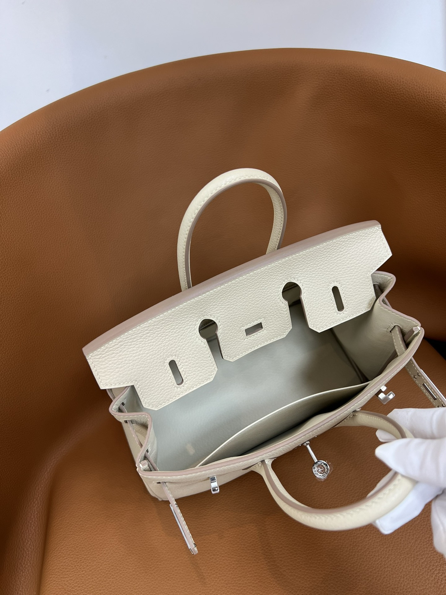 HERMÈS BIRKIN Silver 25 30 35