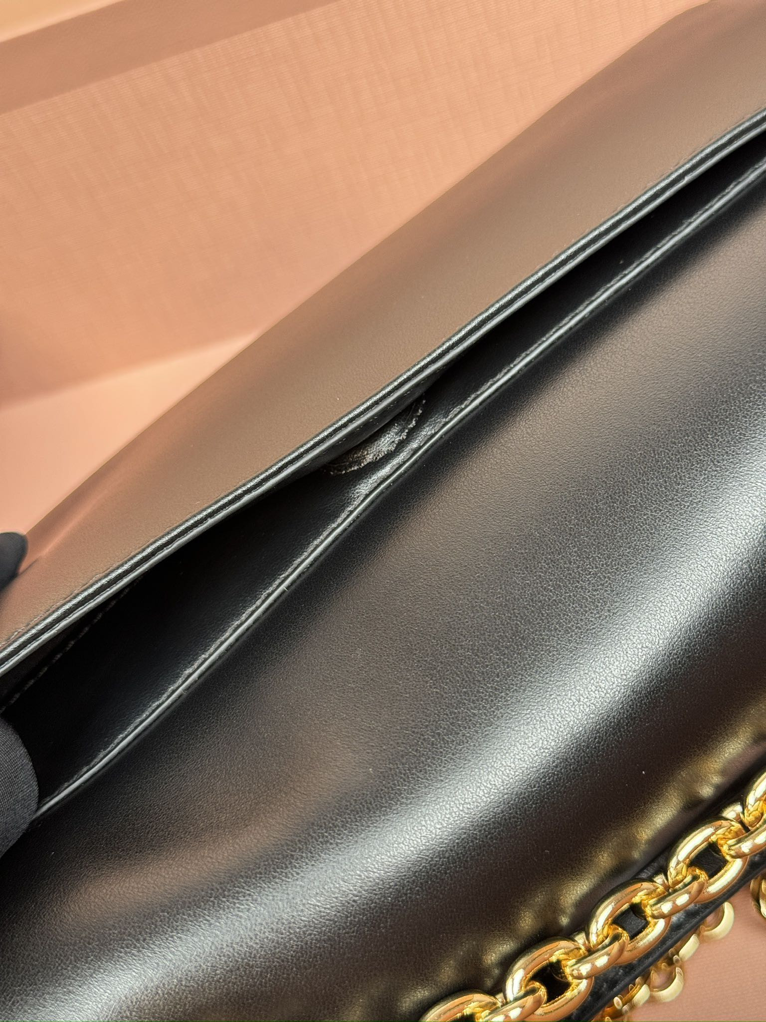 Miu Miu Leather shoulder bag 13.5x24x9cm