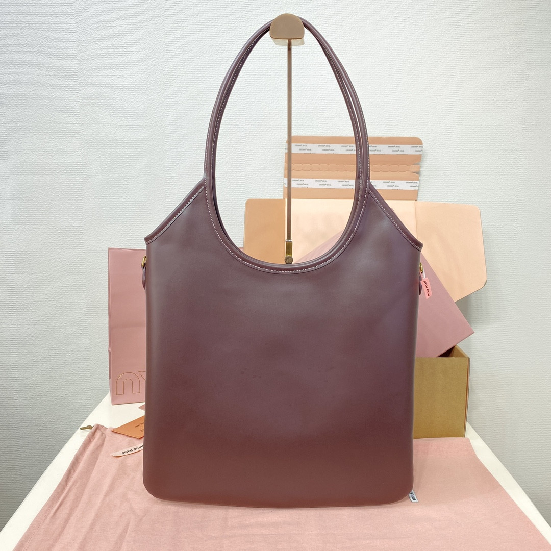 Miu Miu IVY leather bag 40x35cm