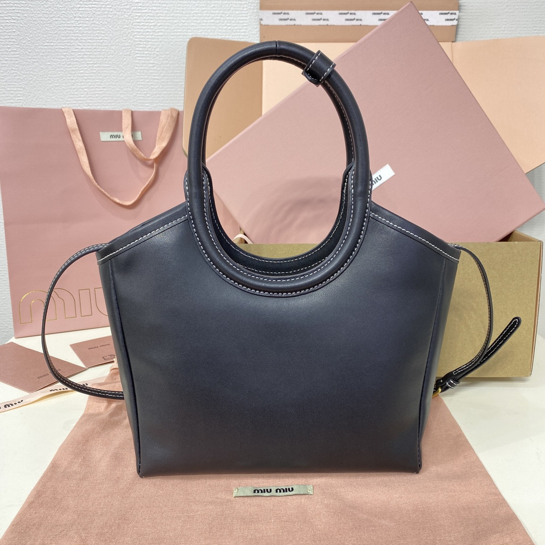 Miu Miu IVY leather bag 23.5x22x12cm