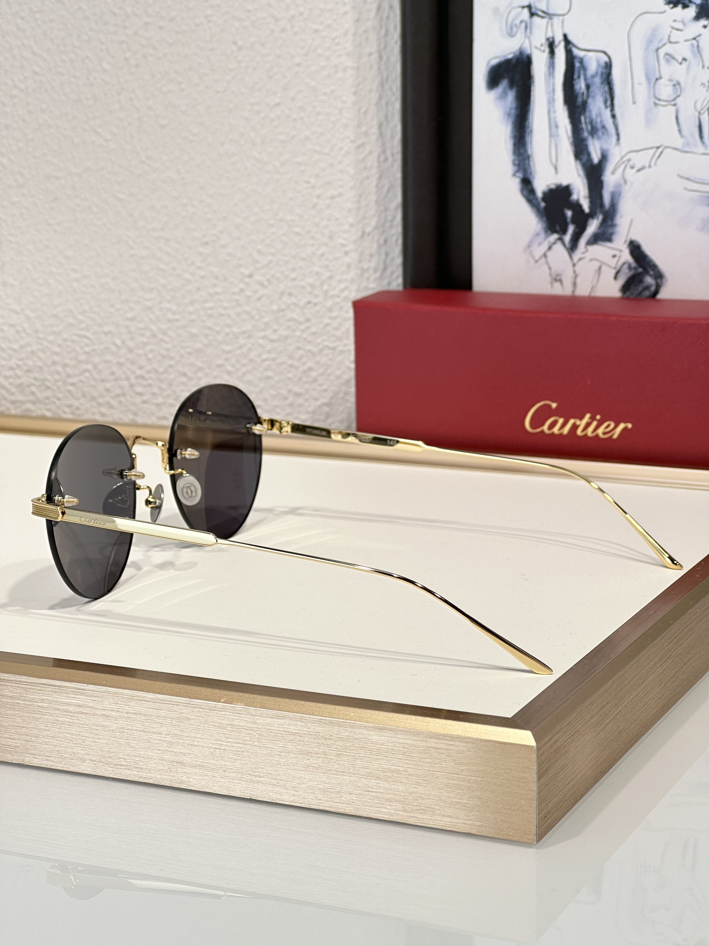 Ca*t*er glasses ct0393s 52-20-145