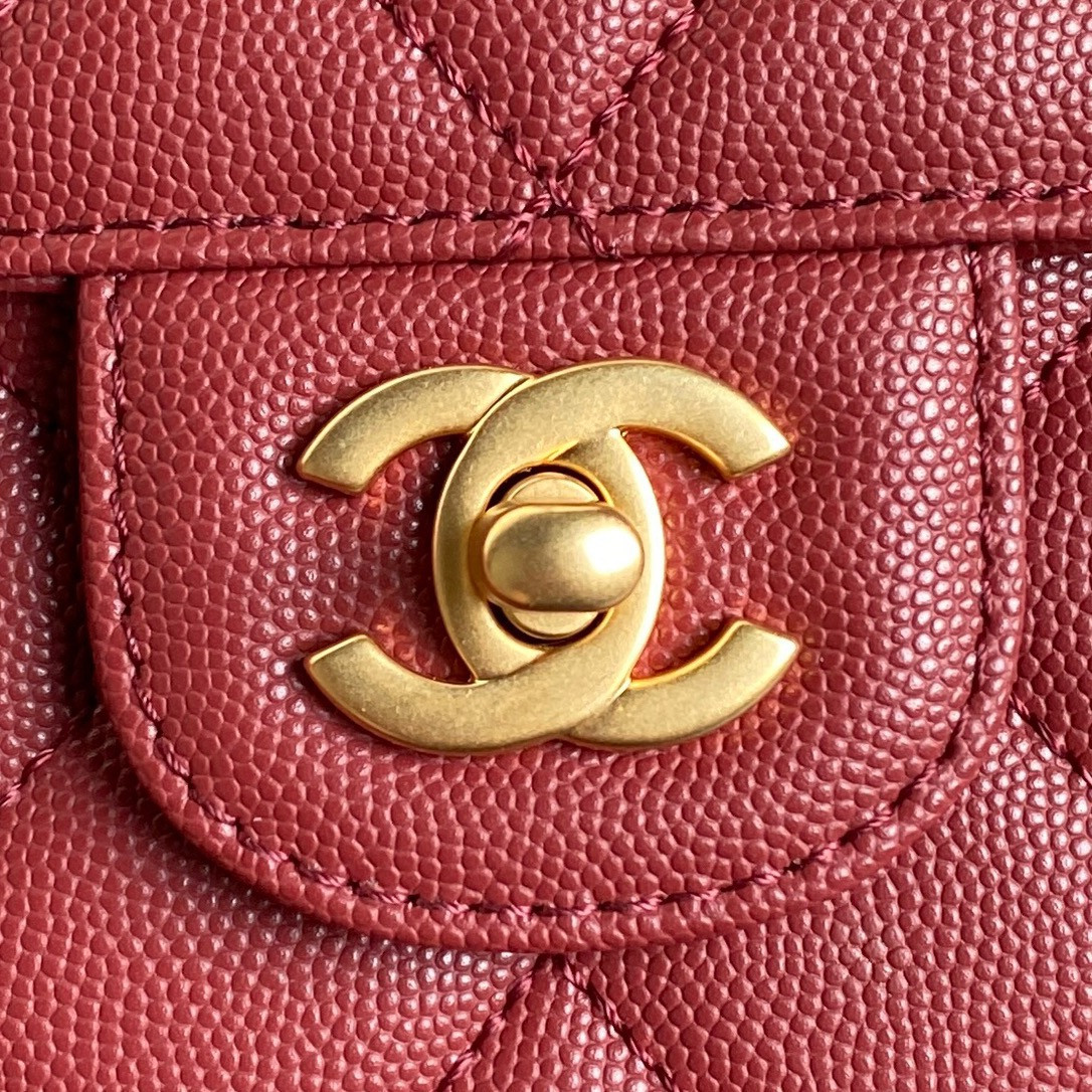 Ch*el classic flap bag 16×22×5cm as5166