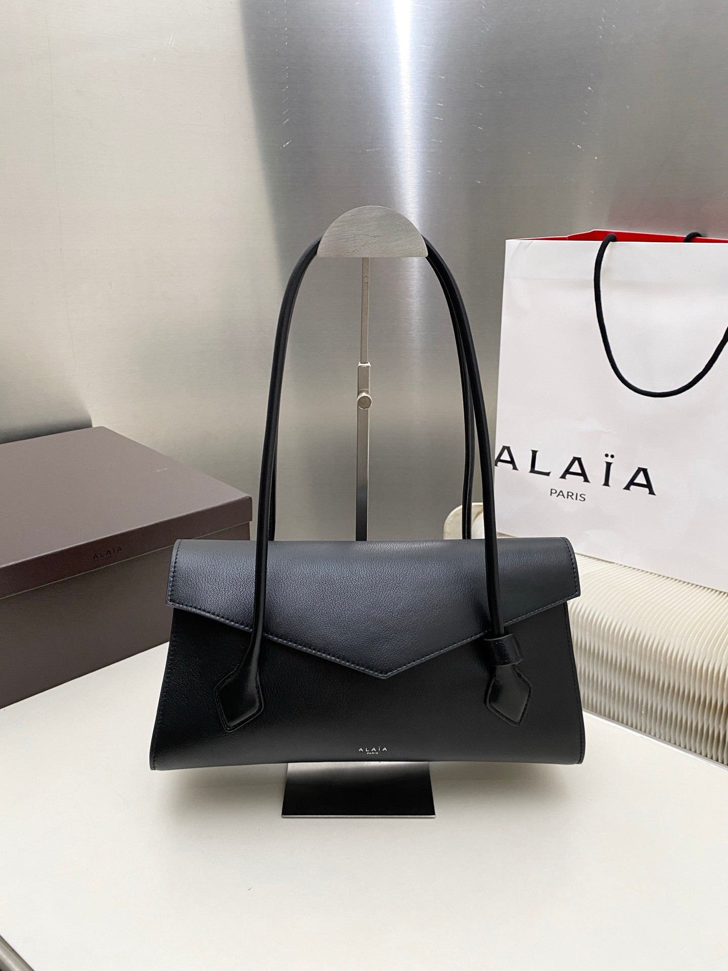 ALAÏA LE TECKE Tote Bag 32x13x15cm