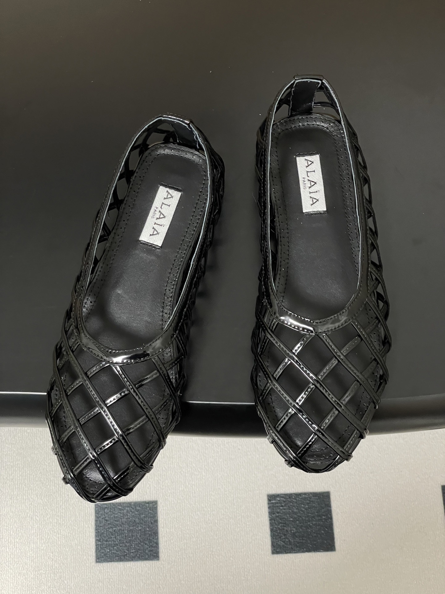 UA Alaïa CAGE BALLET FLATS(Customized Size 7-10 days production time)