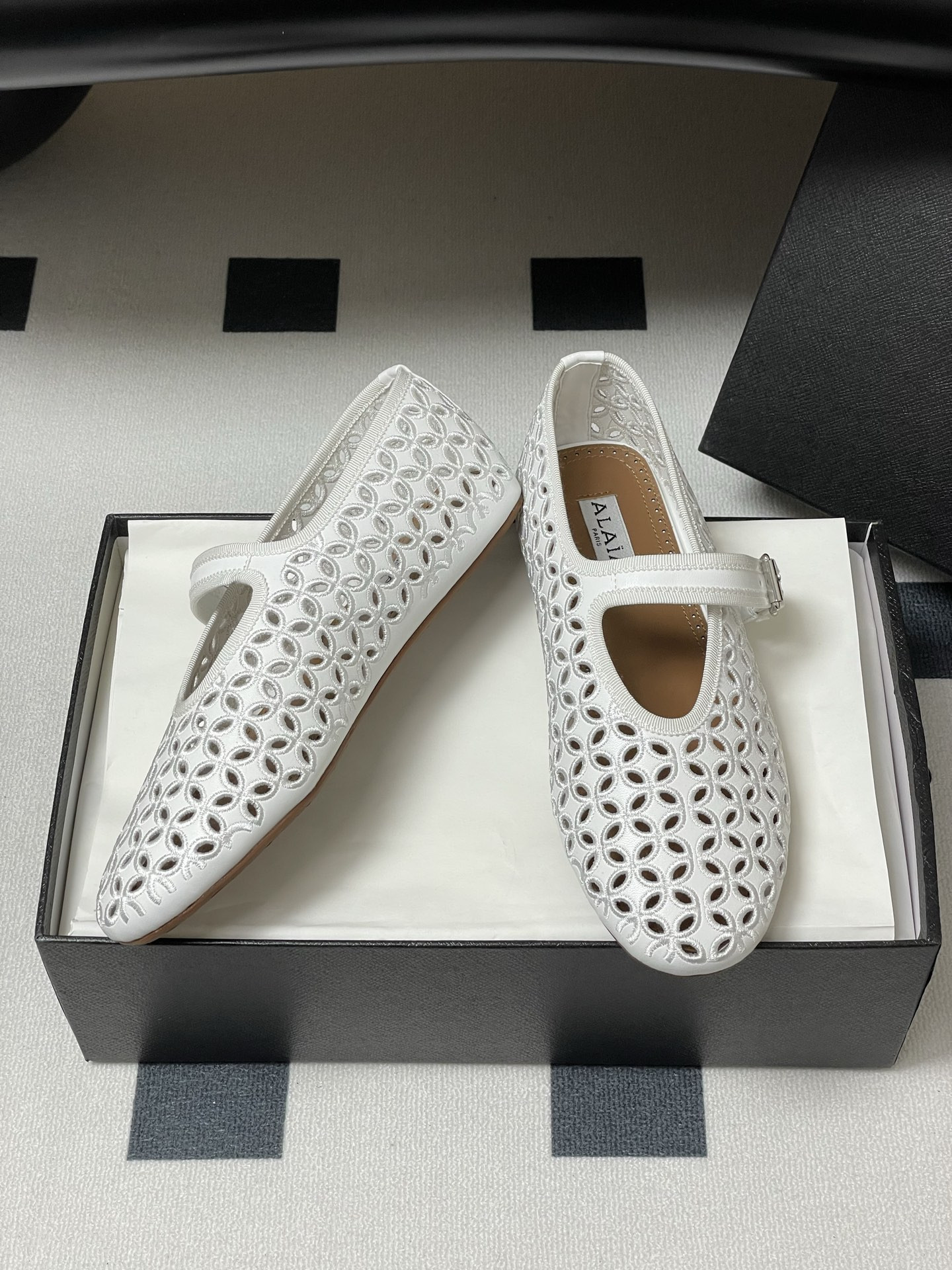 UA Alaïa BRAIDED BALLET FLATS(Customized Size 7-10 days production time)
