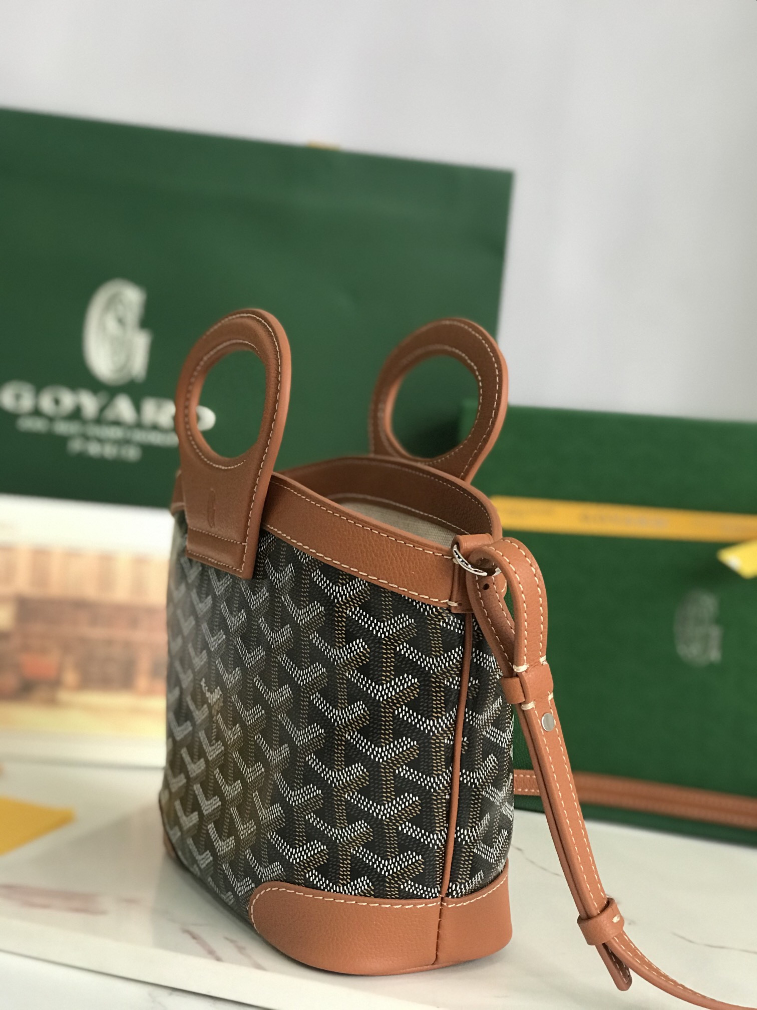Go*ard beluga mini bag 23x8x18.5cm
