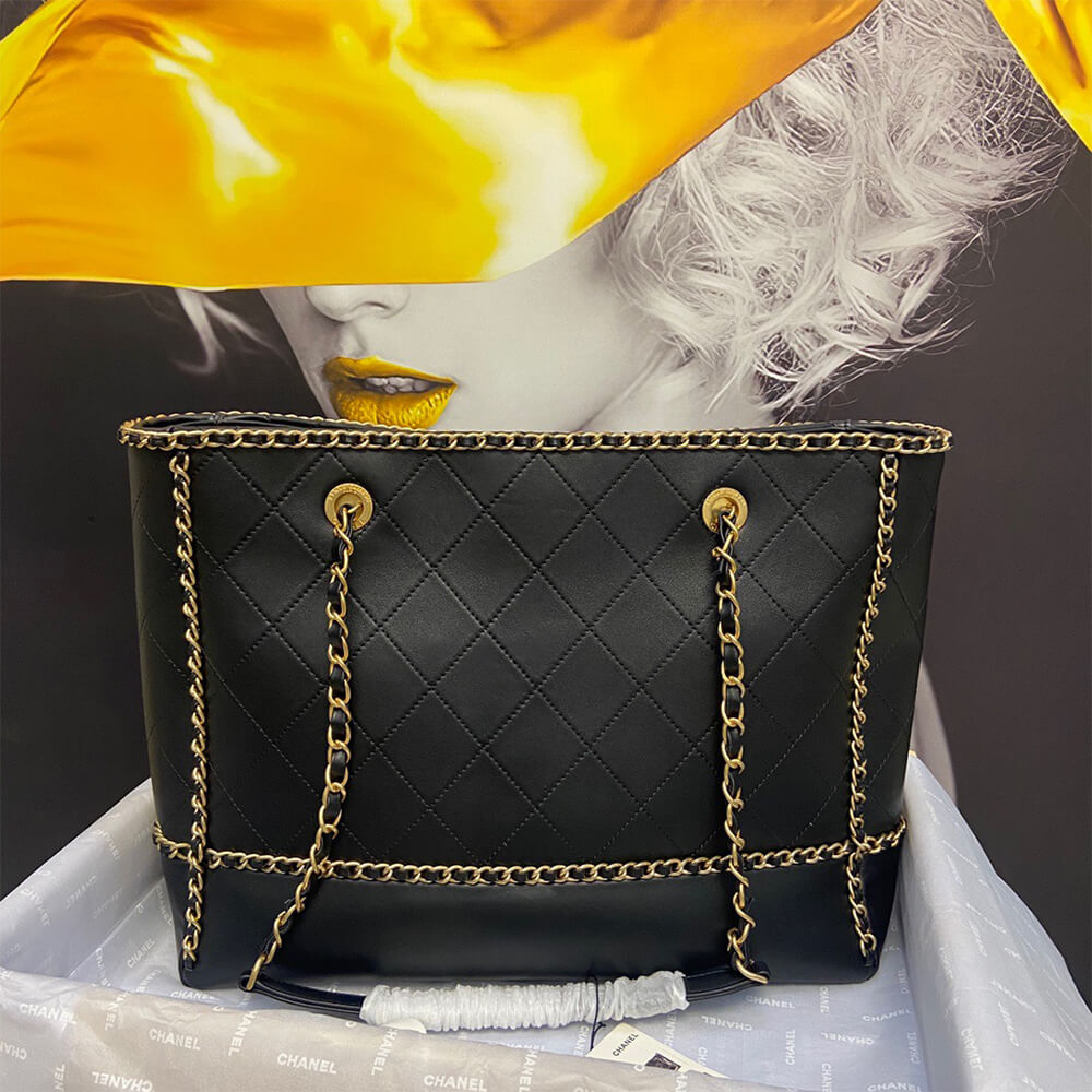 Ch*el shopping bag